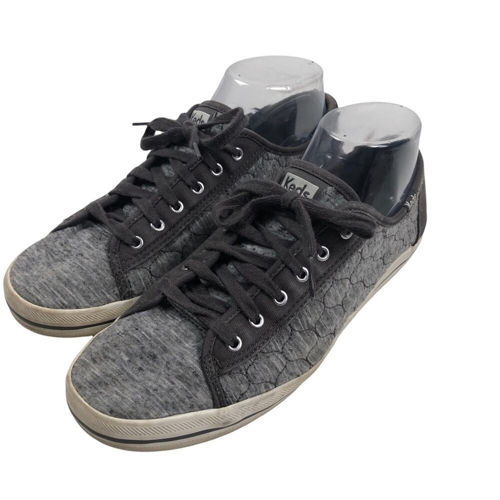 Keds gray lace up sneakers 8.5